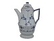 Blue Fluted 
Plain
Antique 
coffeepot from 
1800