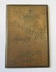 Cliché für 
Esperanto 
Zigarren, J. 
Pedersen, 
Horsens. um. 
1900. Dänemark. 
9,5 x 6,3 cm.
