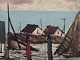 Peder Brøndum 
Sørensen 
(1931-2003) 
dansk maler, 
olie på ...