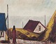 Peder Brøndum 
Sørensen 
(1931-2003), 
dansk maler, 
olie på ...