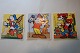Für Sammler:
Werbung Marken
Disney Figuren =  Donald Duck, Mickey,Fettes 
Maultier
Aus Walt Disney Productions
Aus die 1900-Jahren
3 stk. 
In gutem Stande