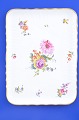 Seltene 
Tablette 1501. 
RC. Sächsische 
Blume, 
Handgemalte mit 
Blumen und 
Goldrand, 
Königlich ...