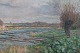Achton Friis 
(1871-1939)
Early spring 
landscape with 
lake and 
willows 
Sign. Achton 
...