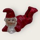 Biskuitporzellan-
Weihnachtswichtel, 
Elfe auf dem 
Bauch liegend, 
5 cm breit 
*Schöner 
patinierter ...