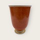 Royal 
Copenhagen, 
Orange 
Crackle-Vase 
#212/ 2731, 12 
cm Durchmesser, 
15,5 cm hoch, 
1. Klasse ...