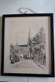 Marie Kirke, 
Jomfrustien, 
Sønderborg
Signiert: Chr. 
Tom-Petersen 
(1899-1992)
Chr. 
Tom-Petersen 
...