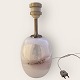Holmegaard, 
Sakura 
Tischlampe, 
Modell „Small 
Oval“, 
Opalweißes Glas 
mit Grau/Rosa, 
Dekoration, ...