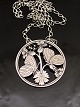 Georg Jensen 
pendant in 
sterling silver 
105