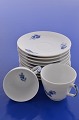 Kaffeegedeck, 
Blaue Blume 
glatt, 
Königlich 
Porzellan. 
Royal 
Copenhagen 
Blaue Blume 
glatt, ...