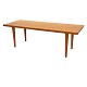 Yngvar Sandström mahogany and birch coffee table. H: 48cm. Top: 56x147cm