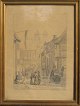 Rørbye, 
Martinus (1803 
- 1848): Markt 
in Viborg. 
Radierung: 
Signiert: M. 
Rørbye oinx et 
fecit. ...
