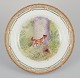 Royal 
Copenhagen 
Fauna Danica, 
dinner plate 
featuring a ...