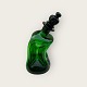 Holmegaard, 
gebogene 
Flasche, grün, 
25 cm hoch, mit 
Kronenverschluss 
*Guter Zustand*