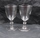 Fassgläser aus 
einer dänischen 
Glasfabrik. 
Glatte ...