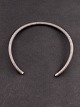 Sterling silver 
neck ring