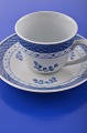 Aluminia Tranquebar blau Espresso Tasse 2124