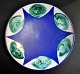 Dänischer 
Keramiker (20. 
Jahrhundert): 
Keramikschale, 
Rodegaarden. 
Kobaltblaue und 
grüne ...