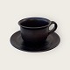 Höganäs, 
Steinzeug, 
Kaffeetasse mit 
Untertasse, 8,5 
cm Durchmesser, 
5,5 cm hoch 
*Guter Zustand*