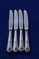 Dänisch 
Silberbesteck 
von DG. Set von 
4 Messer 17,4cm