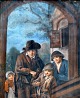 Schweickhardt, 
Hendrik Willem 
(1747 - 1797) 
Deutschland: 
Wandermusikanten.
 Pastell auf 
Papier. ...