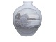 Royal 
Copenhagen
Stor unika Art 
Nouveau vase 
med hest ...