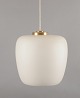 Fog & Mørup 
pendant lamp in 
frosted opal 
glass with 
brass mounting.
Large model.
Mid-20th ...