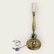Tischlampe aus 
Messing, 44 cm 
hoch, 18 cm 
Durchmesser, 
MS-Beleuchtung 
*Guter Zustand*