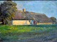 Larsen-Særsløv, 
Frederik (1870 
- 1942) 
Danmark. En 
gård ...