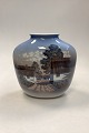 Lyngby 
Porcelain Vase 
- Pastoral 
Village No. 
154/894