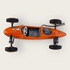 Tekno, 
orangefarbener 
Rennwagen, 7,5 
cm breit 
*Gebrauchter 
Zustand*