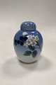 Royal 
Copenhagen Art 
Nouveau Vase 
med Låg - 
Brombærgren No. 
1288/281. Måler 
15 cm / 5,90 
in. 3. ...