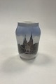 Royal Copenhagen Art Nouveau Vase - Rosenborg Castle No. 4567. Measures 17 cm / 6.69 in. 1st ...