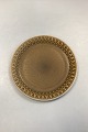 Bing and 
Grondahl / 
Kronjyden Jens 
Quistgaard 
Dinner Plate 
from the Relief 
Series. 
Measures 24 ...
