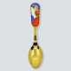 A. Michelsen; 
Christmas spoon 
1989, Hans 
Voigt 
Steffensen