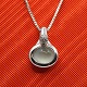 Ole Lynggaard; 
Emely pendant 
in 18k white 
gold set with 
...