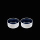 Georg Jensen. A 
pair of 
Sterling Silver 
Salt Cellars 
#134 with 
enamel.
Designed by 
Søren Georg ...