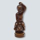 Svend Lindhart; 
Bronze 
figurine, a 
child on fish