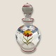 Karaffe mit 
aufgemalten 
Blumenmotiven, 
20cm hoch, 11cm 
breit *Schöner 
Zustand*