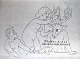 Arnel, Thomas 
(1922 – 2010) 
Dänemark: 
Exlibris-
Bildgedichte. 
Radierung. Im 
Druck signiert. 
24,5 ...