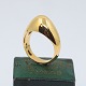 Knud V. 
Andersen; A 
massive ring in 
14k gold. Ring 
size 53. Design 
by Knud V. 
Andersen, ...