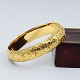 Bernhard Hertz; 
A bangle of 14k 
gold