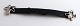 Georg Jensen. 
Sterling-
Armband 
„Splash“. 
Schwarzes 
Leder. Henning 
Koppel. Modell 
429b.