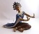 Dahl Jensen. 
Porzellanfigur. 
Siamesische 
Tempeltänzerin, 
Geisha. Modell 
1125. Höhe 23 
cm. (3 Wahl)