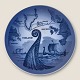 Royal 
Copenhagen, 
Wikingerteller, 
1976, 
Reiseroute der 
Wikinger, 18 cm 
Durchmesser 
*Perfekter ...