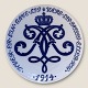 Royal 
Copenhagen, 
Gedenkteller, 
Königin 
Alexandrine 
Weihnachtskollektion, 
1914, 19 cm ...