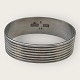 A. Michelsen, 
Serviettenring, 
Sterling 
Silber, Maße: 
4,5cm x 3,5cm x 
1,4cm