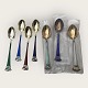 Mokkalöffel / 
Teelöffel 
Gestempelt: Ela 
Sterling 925S, 
für Egon 
Lauridsen, 9,7 
cm lang, 7 
Stück ...