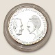 200 DKK 
Silbermünze, 
Silberhochzeit 
von Königin 
Margrethe und 
Prinz Henrik, 
1992, in ...