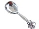 Ornamental 
silver
Sugar spoon 
11.2 cm.
