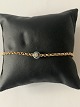 Gold chain in 
14 carat gold, 
with turquoise 
and blue ...